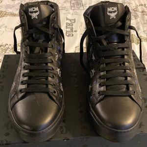 MCM High Top Sneakers/ leather